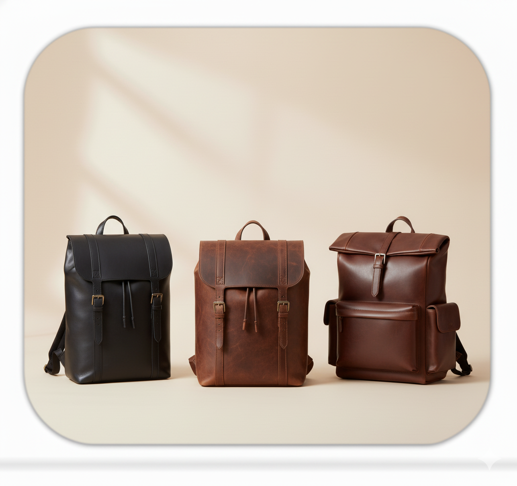 Leder Rucksäcke