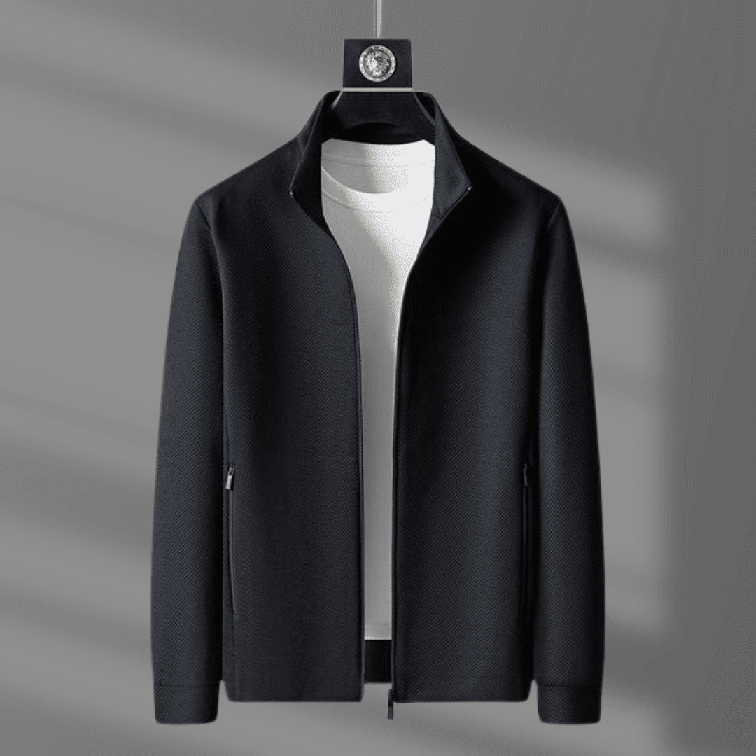 Marcus | Herren Trainingsanzug 2-teilig – Full-Zip Stehkragen – Tech-Stretch – sportlich & bequem Hirschfeld 