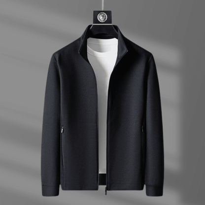 Marcus | Herren Trainingsanzug 2-teilig – Full-Zip Stehkragen – Tech-Stretch – sportlich & bequem Hirschfeld 