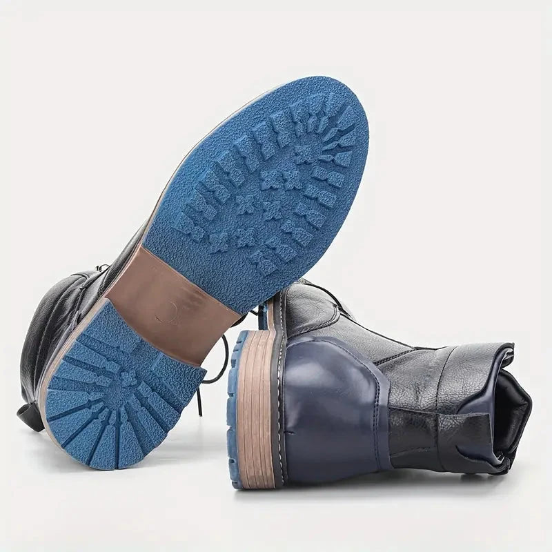 Liam | Herren Outdoor-Stiefel – veganes Leder – wasserabweisend – rutschfeste Sohle Hirschfeld 