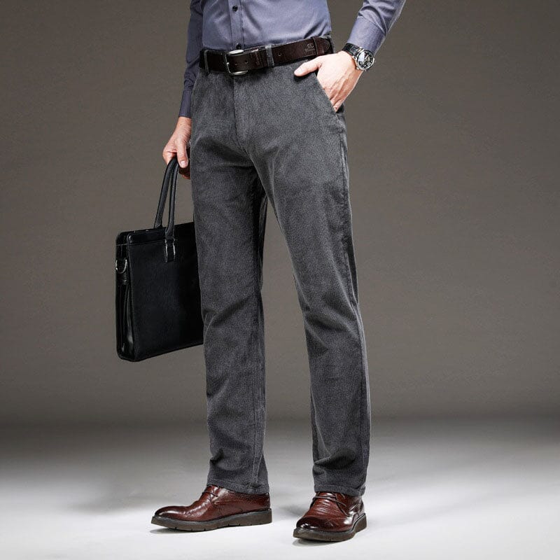 Toby | Herren Cordhose Slim – feiner Baumwollcord – Komfort-Stretch – zeitlos & warm Hirschfeld 