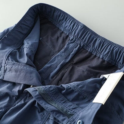 Roy | Herren Utility-Shorts – schnell trocknender Tech-Stoff – integrierter Gürtel – Stretch & reißfest Hirschfeld 