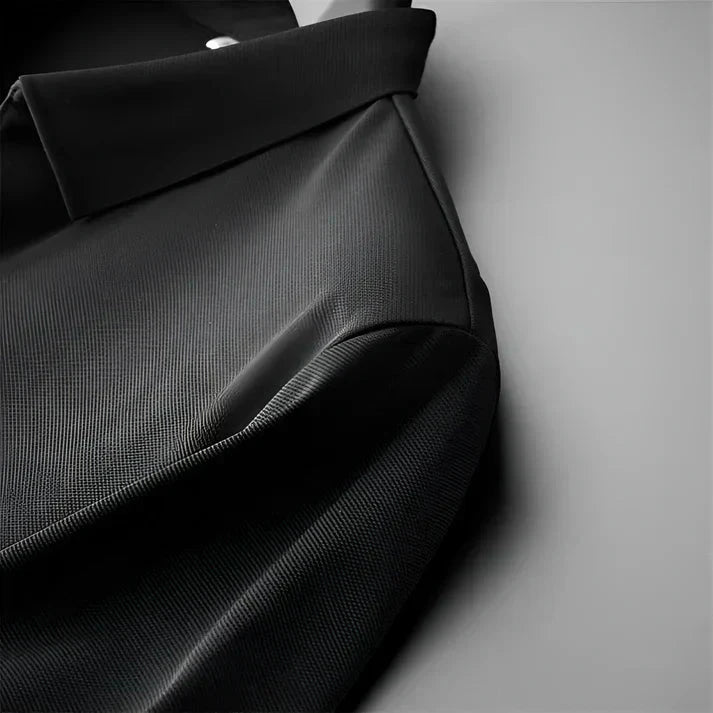 Tony | Herren Komfort-Set – Offenes-Kragenhemd & Tapered-Hose – Ice-Silk-Mix – leicht & kühl Hirschfeld 