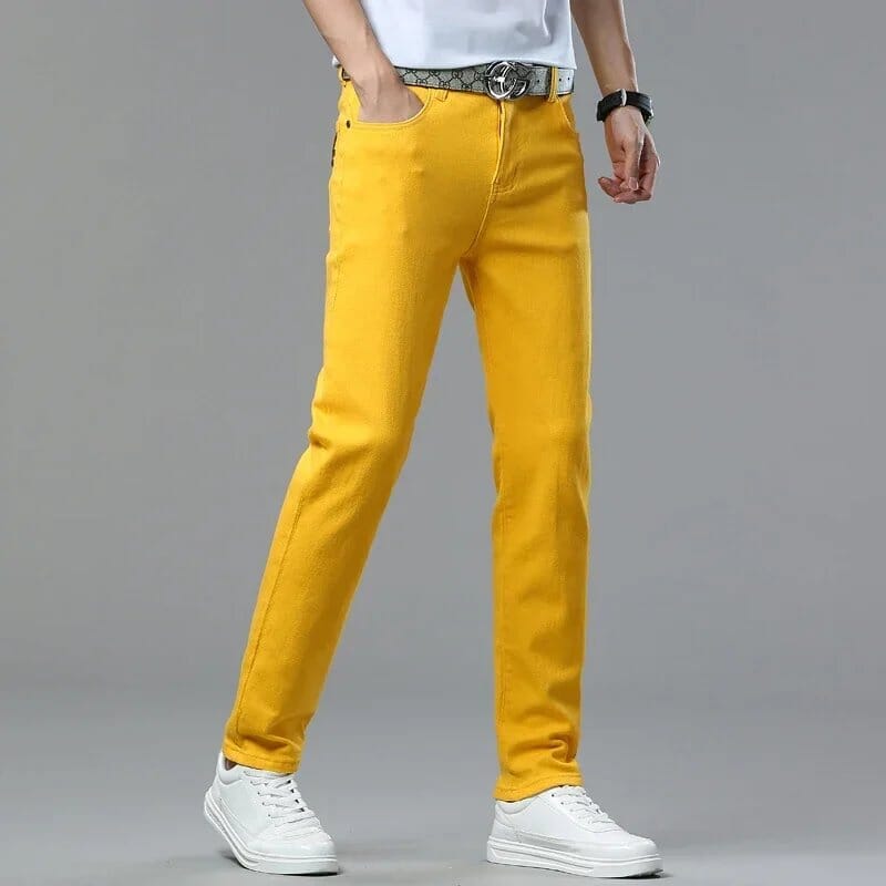 Timothy | Herren Chino Straight – Stretch-Baumwoll-Twill – mittelhoch – garngefärbt Hirschfeld 