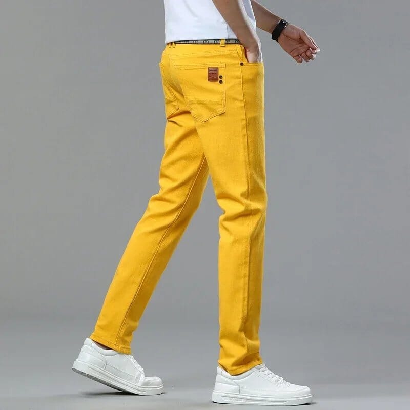 Timothy | Herren Chino Straight – Stretch-Baumwoll-Twill – mittelhoch – garngefärbt Hirschfeld 