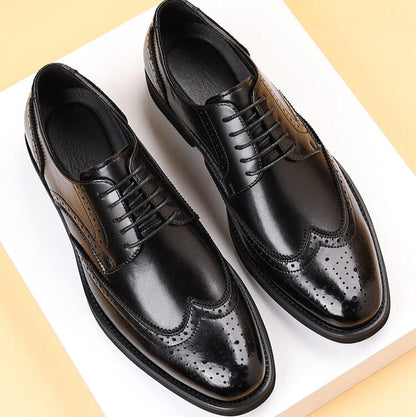 Darren | Herren Wingtip Oxford – Schnürung – PU-Kunstleder Hirschfeld 