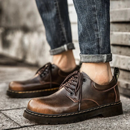 Billy | Herren Oxford-Stiefel Schnürung – Komfortsohle – Leder Hirschfeld 
