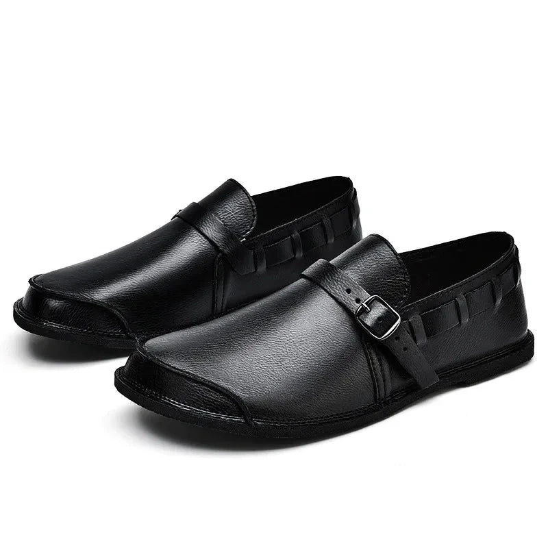 Emerson | Herren Loafer Monk-Style – Seitlicher Riegel – PU-Kunstleder Hirschfeld 