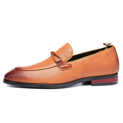 Christopher | Herren Loafer Slip-on – Strukturprägung – PU-Kunstleder Hirschfeld 