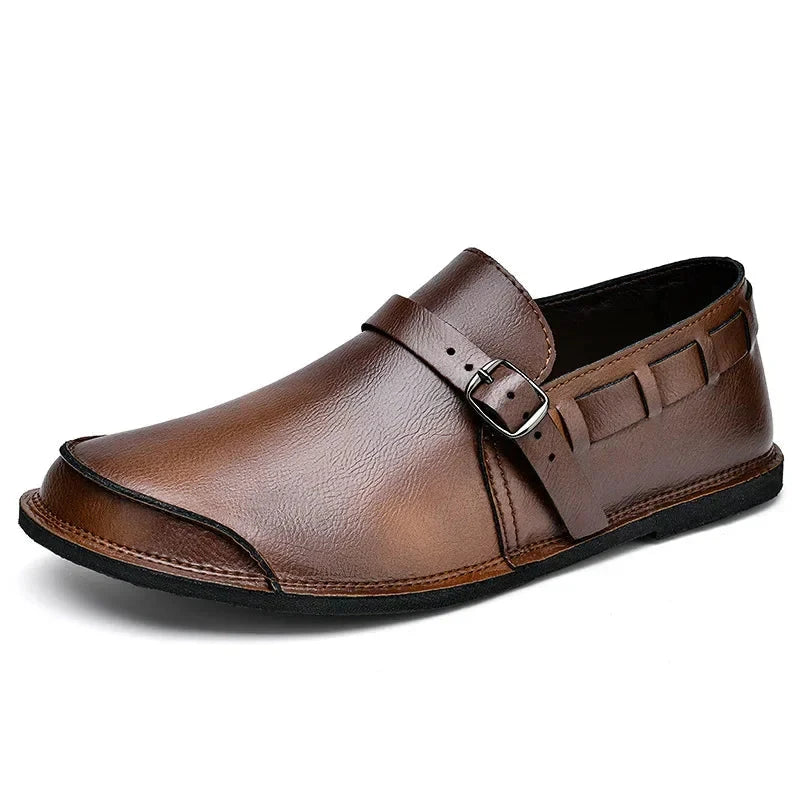 Emerson | Herren Loafer Monk-Style – Seitlicher Riegel – PU-Kunstleder Hirschfeld 