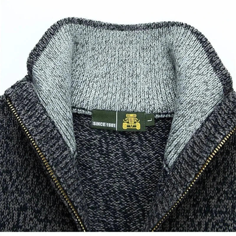 Morgan | Damen Vintage-Strickjacke – offene Front – nordisches Jacquard – Wollstrick, weich & warm Hirschfeld 