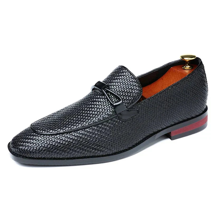 Christopher | Herren Loafer Slip-on – Strukturprägung – PU-Kunstleder Hirschfeld 