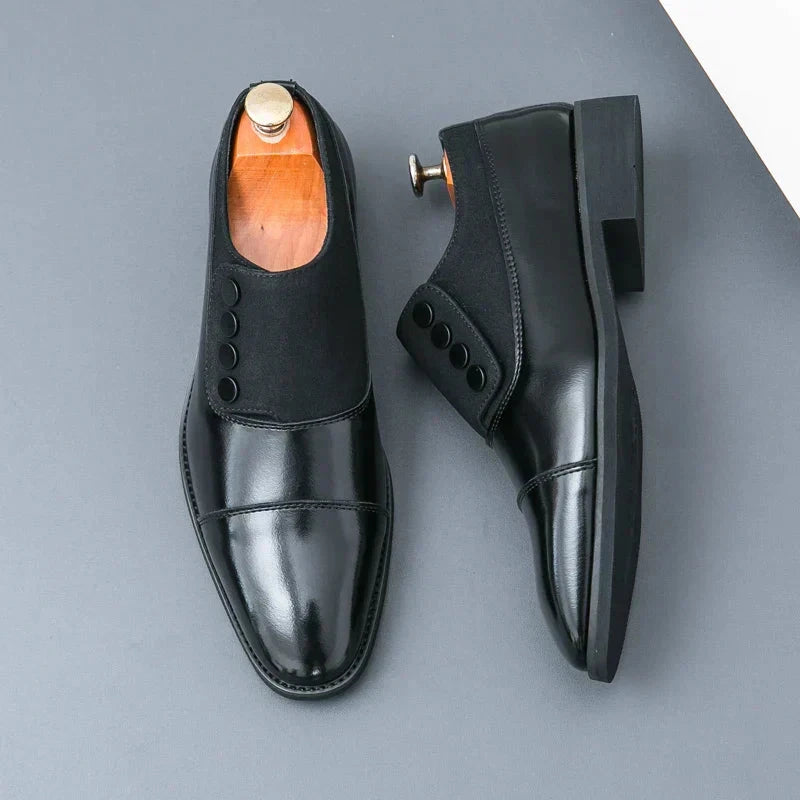 Edgar | Herren Loafer Monk-Style – Captoe – Glattleder Hirschfeld 