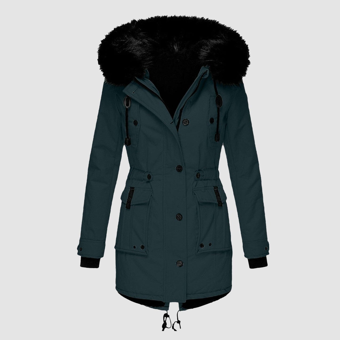 Darren | Damen Parka mit Kapuze – wasserabweisend – Baumwoll-Oberstoff – warm gefüttert vanhalenmode161123jassendames Hirschfeld 