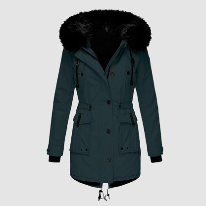 Darren | Damen Parka mit Kapuze – wasserabweisend – Baumwoll-Oberstoff – warm gefüttert vanhalenmode161123jassendames Hirschfeld 