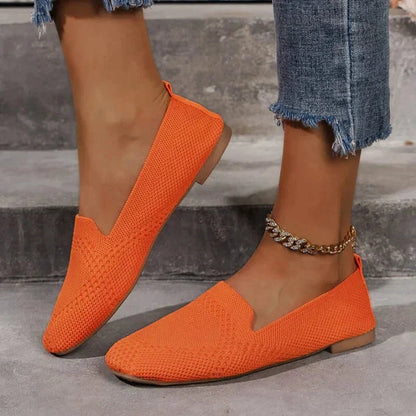 Annabelle | Damen Slipper – orthopädisch – Komfortfußbett – rutschfeste Sohle primedeutschland071223frauenshuhe Hirschfeld Orange 35 