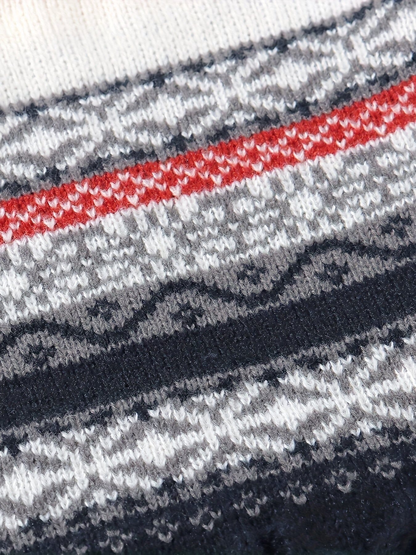 Francis | Damen Pullover – Rundhals – nordisches Jacquard – Wollstrick, weich & warm Hirschfeld 