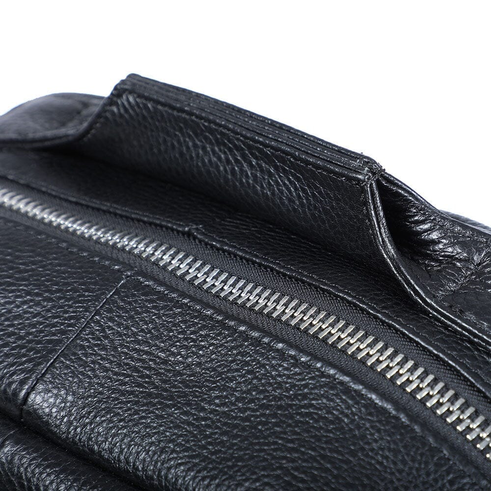 Gavin | Herren Rucksack Zip-Front – Laptopfach – Echtleder leather backpack Hirschfeld 