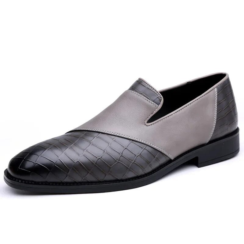 Clarence | Herren Loafer Slip-on – Krokoprägung – PU-Kunstleder Hirschfeld 