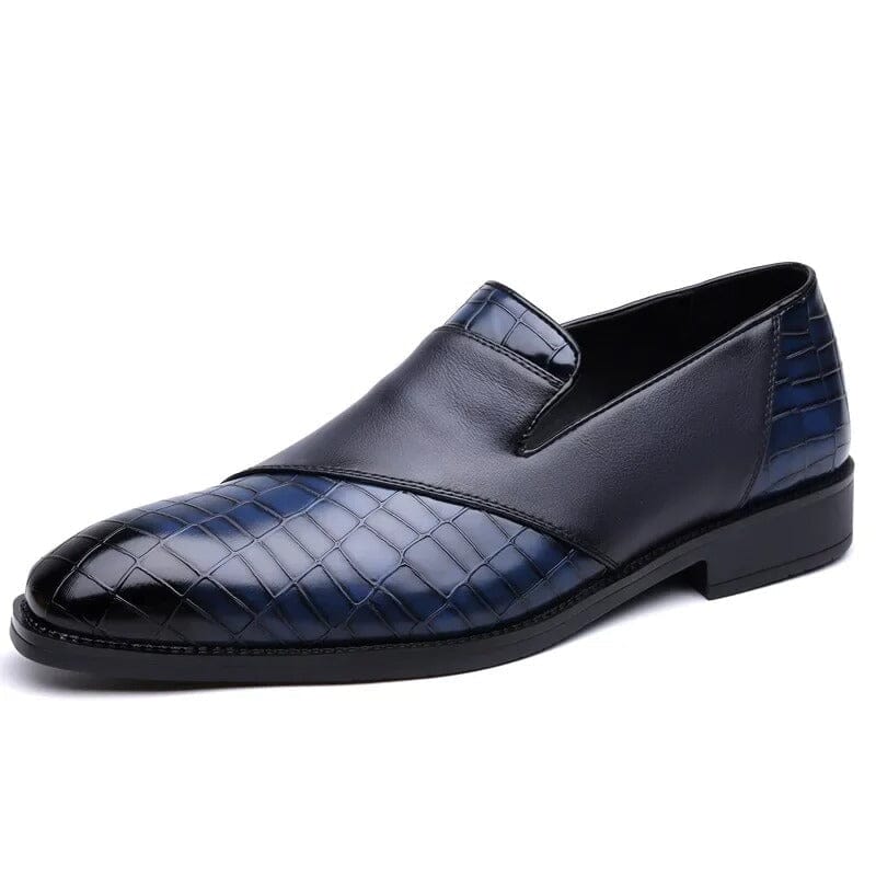 Clarence | Herren Loafer Slip-on – Krokoprägung – PU-Kunstleder Hirschfeld 