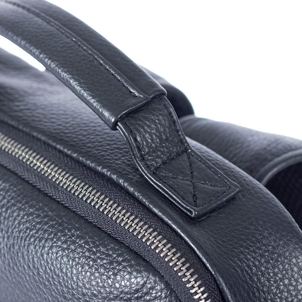 Gary | Herren Leder-Rucksack – Laptopfach & Anti-Diebstahl-Tasche – Vollnarbenleder leather backpack Hirschfeld 