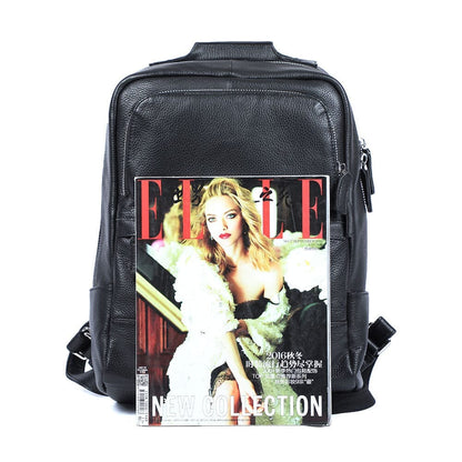 Gavin | Herren Rucksack Zip-Front – Laptopfach – Echtleder leather backpack Hirschfeld 